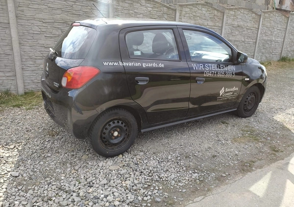 Mitsubishi Space Star cena 6900 przebieg: 221000, rok produkcji 2014 z Biała małe 92